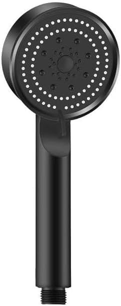 Home Turbo Duş Başlığı,5 Fonksiyonlu Ayarlanabilir Su Akımı,Yüksek Basınçlı El Duşu, Handshower,Masaj Ve Spa Etkili (Siyah)
