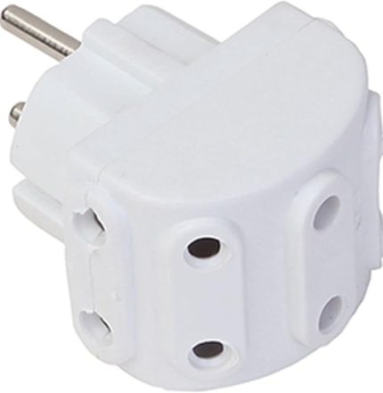 Fetih F-07 Çoklu Priz 5 Li Priz Golyat Priz Çoklayıcı Piriz Kafa 5 Li Golyat Fiş. 1410