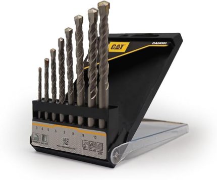 DA04901 8 Parça Tungsten Karbür Beton Matkap Uç Seti
