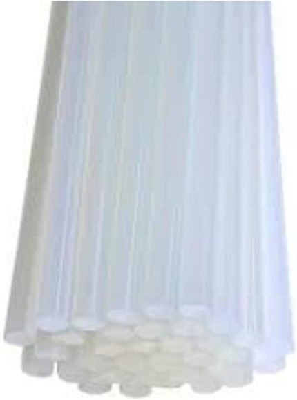 10 Adet 30 Cm Sıcak Mum Silikon 7 mm İnce Silikon