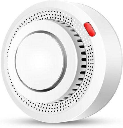 Duman ü TUYA APP Itme Masaj Duman Sensörü Ev Alarm Sistemi için Son Derece Hassas Alarm Yangın
