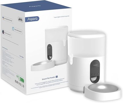 Akıllı yem otomatı C1, AQARA Zigbee 3.0 HUB gerektirir, kediler ve köpekler için, programlanabilir porsiyon kontrolü, Google, Alexa, Siri üzerinden kontrol edilebilir, SmartThings ile çalışır