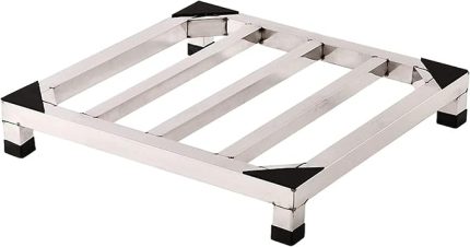 Çamaşır makinesi altlığı, 4 ayaklı çok fonksiyonlu alt iskelet, titreşim önleyici, uzunluk / genişlik 42 – 60 cm, kurutma makinesi ve buzdolabı tutucu, anti Vibrati
