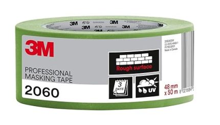 Hand-Masker 2060 Profi Malerband für grobe Oberflächen, UV-beständig, innen und außen, 48 mm x 50 m