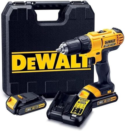 DCD776S2 18Volt 1.5Ah Li-ion Çift Akülü Profesyonel Darbeli Matkap