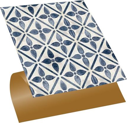 Kendinden Yapışkanlı Serenity Desenli PVC Karo, Yapışkanlı Fayans Kaplama, Fayans Çıkartması, Zemin Duvar Karosu 30x30 cm (11 Adet / 1 m²)