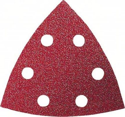 Professional Accessories Zımpara Kağıdı, Bordo, 10x