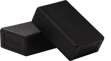 Yoga Blok 2'li SET Yoga Köpüğü Yoga Bloğu Yoga Block Yoga Köpüğü (Siyah + Siyah Sert)…