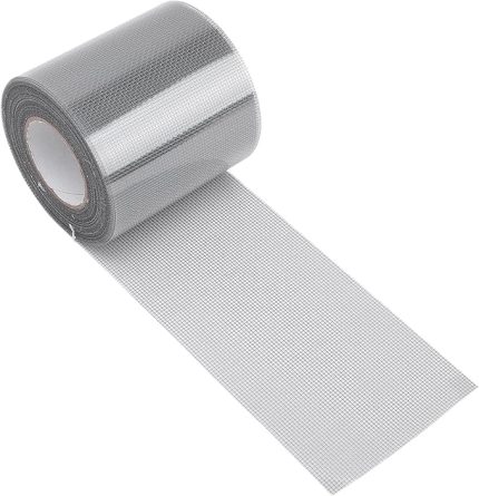 Tamir Etiketi, Kendinden Yapışkanlı Cam Tamir Yama Seti, File Tamir Bandı, Ev Için Sinek Koruması 80 Mm X 6,1 M (GREY)