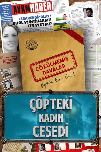Davalar Dedektiflik Suç Çözümleme Oyunu Elif Akman Dosyası - Gizem Bulmaca Cinayet Çözme Kutu Oyunları - Katil Bulma Dedektif Oyunu - Suçlu Kim, Cinayeti Çözebilir Misin? (Dava-1)