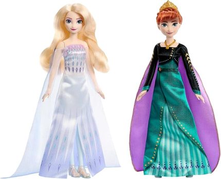 Frozen Disney Karlar Ükesi Prensesleri Anna ve Elsa - 2'li Paket, 3 yaş ve üzeri, HMK51