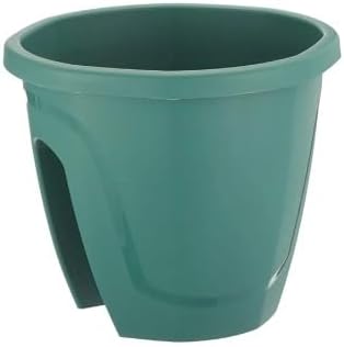 Balkon Saksı Askı Aparatı Ile Birlikte 29,7cm, 7.5 Litre Yeşil
