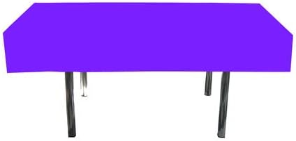 Marifetlerim - Düz Mor Doğum Günü Masa Örtüsü 137 * 183