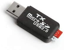 USB2.0 microSD Harici Kart Okuyucu - Siyah (TXACUCR204)