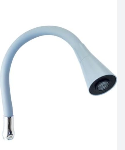 Esnek Silikon Musluk Başlığı – Kıvrılabilir ve Oynar Başlıklı, Beyaz Renkli Musluk Uzatma Aparatı | Mutfak ve Banyo Bataryaları İçin Ayarlanabilir Su Yönlendirici 52 CM