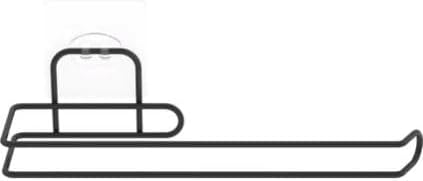 Home Yapışkanlı Metal Kağıt Havluluk & WC Kağıtlığı – Deliksiz, Mat Siyah, Paslanmaz Çelik, Duvara Monte, Şık ve Dayanıklı, Mutfak ve Banyo İçin Pratik Kullanım (Havlu Kağıtlığı)