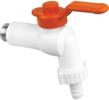 Bahçe Muslugu 1/2 Küresel Vana Plastik Musluk (1 Adet)