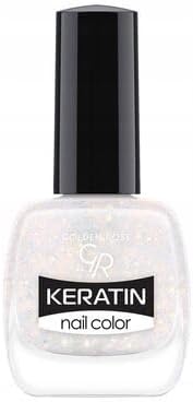 Rose Keratin Nail Color Glitter No:405 - Oje