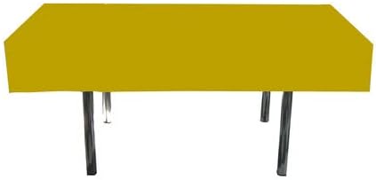 Marifetlerim - Düz Altın Doğum Günü Masa Örtüsü 137 * 183