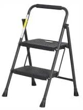 2 Basamak Siyah Merdiven Geniş Basamaklı Eurotower Yeni Nesil Merdiven Slim