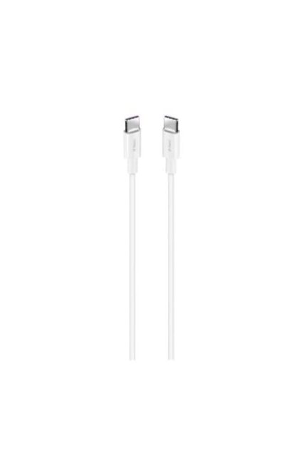 Type-C to Type-C 30cm 65W PD/QC Hızlı Şarj/Data Kablosu 2DK47B Beyaz
