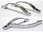 YAPI Cam Duşakabin Ay Kulp 160 mm 2 Kapaklık KROM RENK