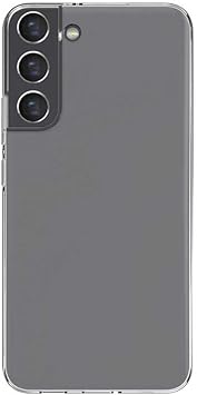 Samsung Galaxy S22 Kılıf Şeffaf Premier Silikon Orijinal Esnek İnce Geliştirilmiş Dayanıklı Darbe Karşıtı Koruyucu Yeni Nesil Tasarım (Samsung Galaxy S22, Şeffaf)