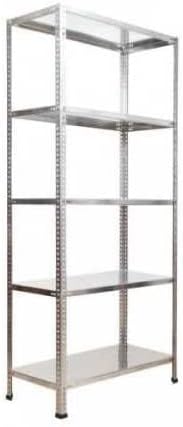 5 Katlı Galvaniz Çelik Raf Arşiv Rafı Depo Rafı Kiler Rafı 31x93x200