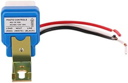 Fotosel Modül DC 12V Sokak Bahçe Park Lambası Aydınlatma Işık Kontollü Röle Otomatik Kontrol Kartı Anahtar