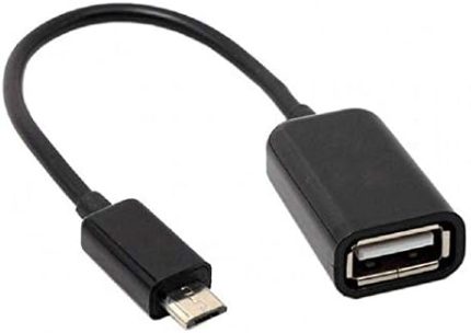 Micro Usb To Usb Çevirici Dönüştürücü Otg Klavye Mouse Flash Bağlantı Kablosu