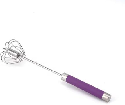 Çelik Yaylı Yarı Otomatik El Çırpıcısı (Mor)