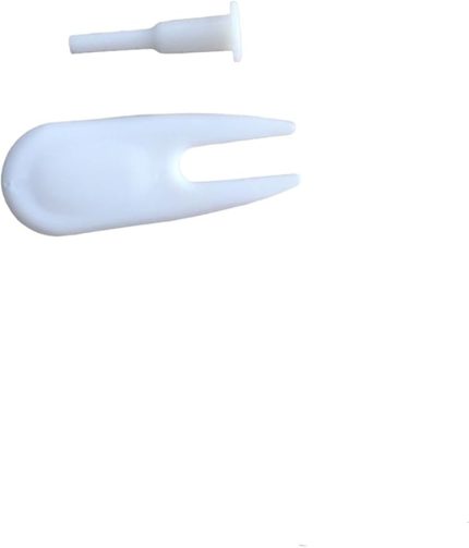 Pilates Topu Tıpası (1 Adet) ve Tıpa Çıkarma Aparatı Beyaz