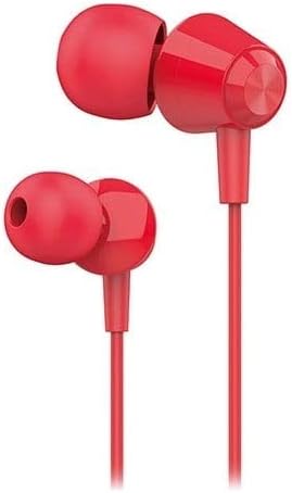 HY-XK30 Mobil Telefon Uyumlu Kırmızı Kulak İçi Mikrofonlu Kulaklık