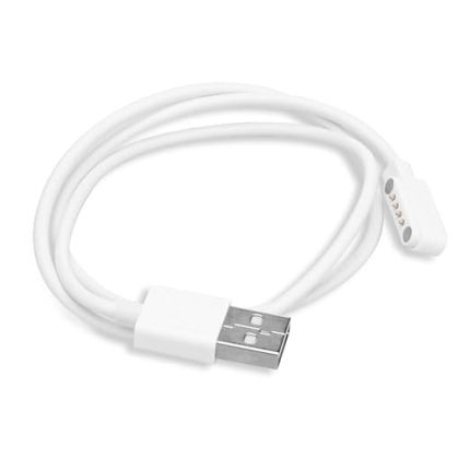 4 Pin Pogo Kablo Akıllı Saat Manyetik Sabitleyici Şarj Kablosu GT88 GT68 KW08 KW18 KW88 KW98 KW99 KW28 FS08 GV68 KW06