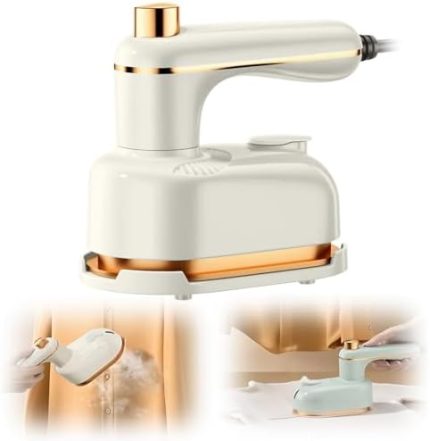 Giysiler İçin Vakumlu Buharlı Ütü, Taşınabilir Buharlı Ütü, Hızlı 5 Saniyede Isınma, Buharlı Ütüleme, Üniversite Yurdu İçin Yükseltilmiş Mini Ütü, Giysiler İçin Mini Seyahat Ütüsü (Beya