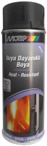 Motip Isıya Dayanıklı Sprey Boya Gümüş Gri 690 C