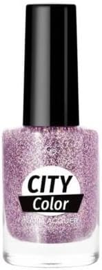 Rose City Color Nail Lacquer Glitter Oje (No: 102)