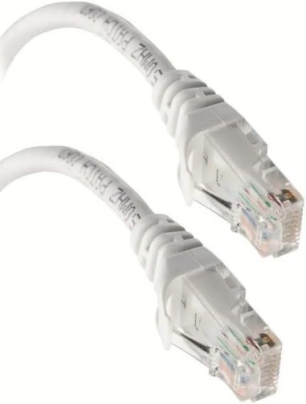 Cat6 Bilgisayar TV Modem Lan Internet Data Kablosu (Cat 6 Ethernet Modem Rj45 Uçlu Jacklı Network ADSL) (2 METRE)