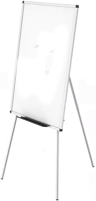 Ayaklı Beyaz Yazı Tahtası 60x85 cm Teleskobik Ayaklı 1 Adet Alüminyum Kolay Silinebilir Ergomik Beyaz Yazı Tahtası