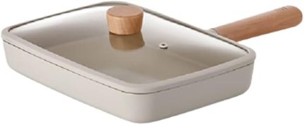 Fika Dikdörtgen Cam Kapaklı Tava 29 Cm