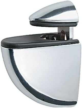 Krom Cam Raf Tutucu Aparat 2 Adet