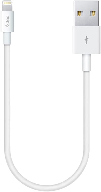 MiniCable 30cm iPhone ile Uyumlu Şarj Kablosu - Beyaz (2DK7512B)