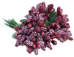 Marifetlerim - yapay çiçek Bordo Çiçek Cipso 1 Demet