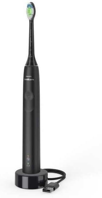 Sonicare 4100 Sonic Şarjlı Diş Fırçası, 7 Kat Daha Fazla Plak Temizliği, Basınç Sensörü, Hassas Modu, 14 Gün Şarj Ömrü, SmartTimer ve QuadPacer Özellikli, HX3681/54