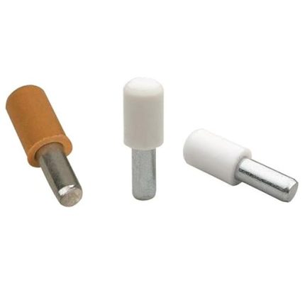 Hırdavat Metal Başlı Raf Pimi 5mm 25 Adet Kahverengi