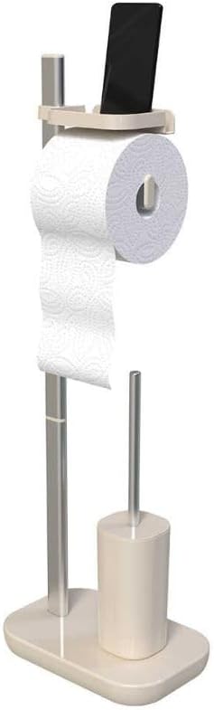 Suı Tuvalet Kağıtlık Tuvalet Fırçalı-Bej M-E75T-09