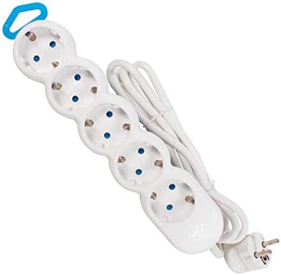 VE-2S5N 5Lİ KABLOLU 2 METRE GRUP PRİZ