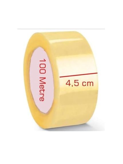 Adet 45x100 Metre Akrilik Koli Bandı Kopmayan Güçlü Koli Bandı