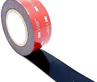 Smart Equipments Orijinal 3M VHB 5925 Çift taraflı Yapışkan Bant 3 Metre Rulo, Çeşitli Boyutlar/Uygulamalar [Genişlik X Uzunluğu X Kalın] (Zorlu Yüzeyler, 19 mm x 3 m x 1.10 mm)