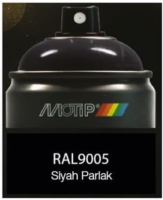 Ral9005p Parlak Siyah Sprey Boya 400 ml